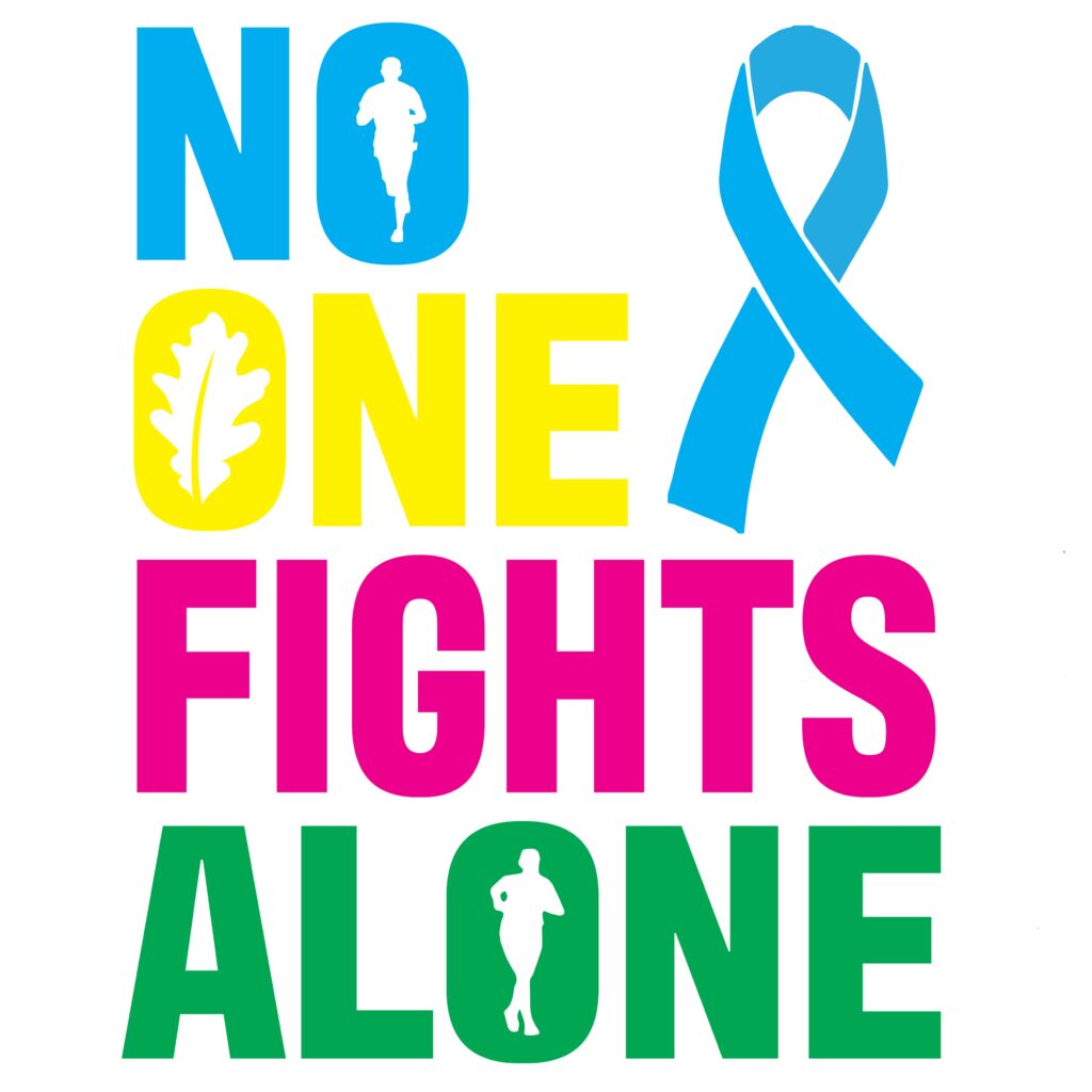 No one fights alone logo
